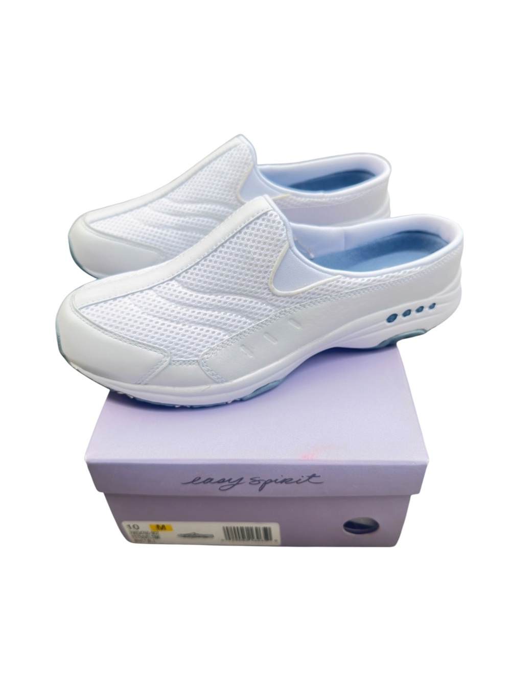 Easy Spirit Women's Traveltime Sneaker White - 10 Medium with Box